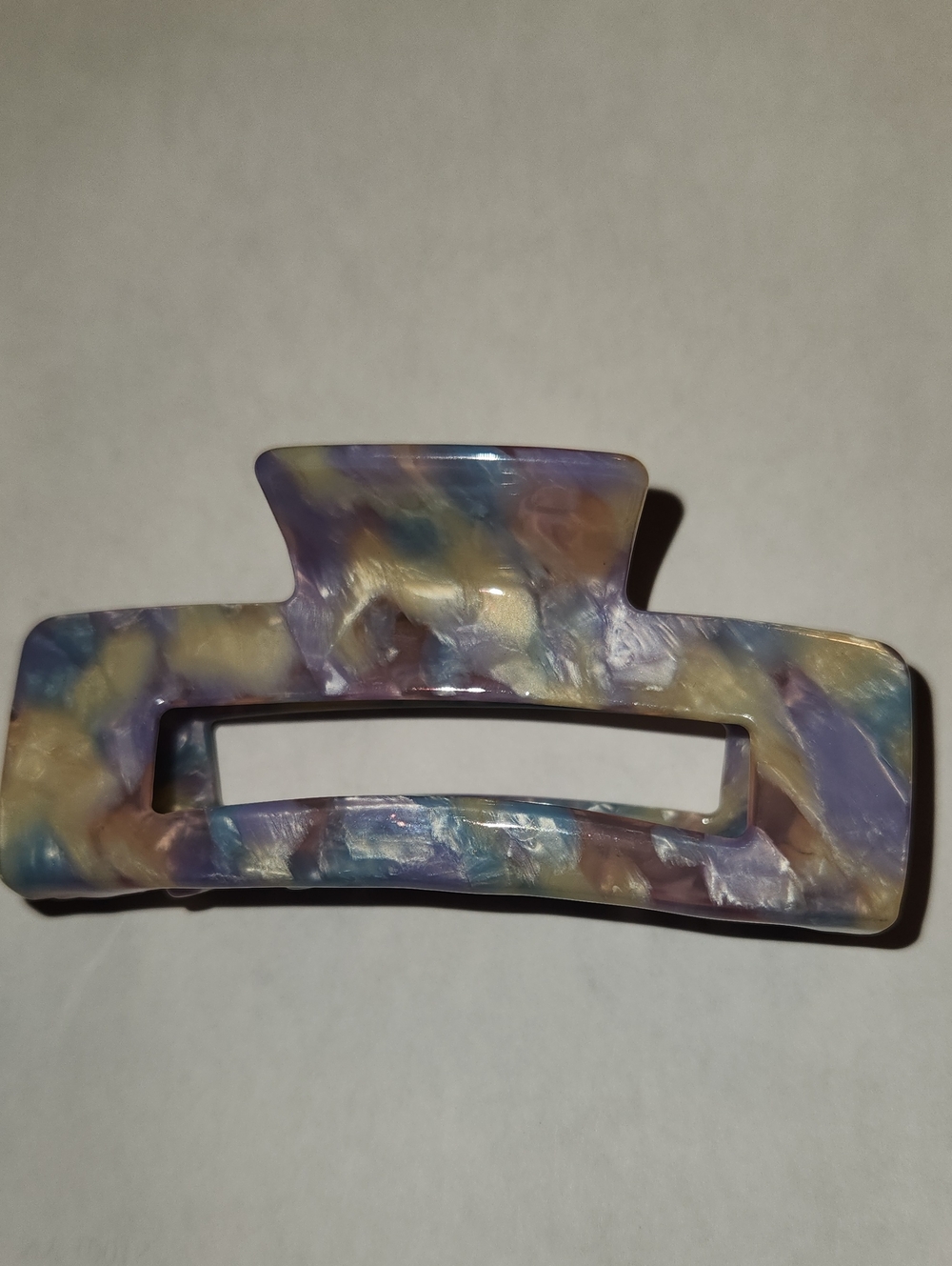 NWOT Acetate Hair Clip 4 inches